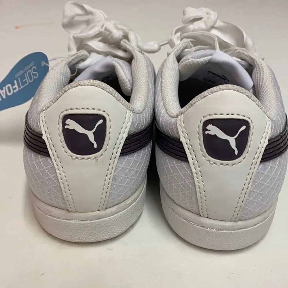 PUMA Women's Vikky Swan Fashion Sneaker Size 9 A20‎